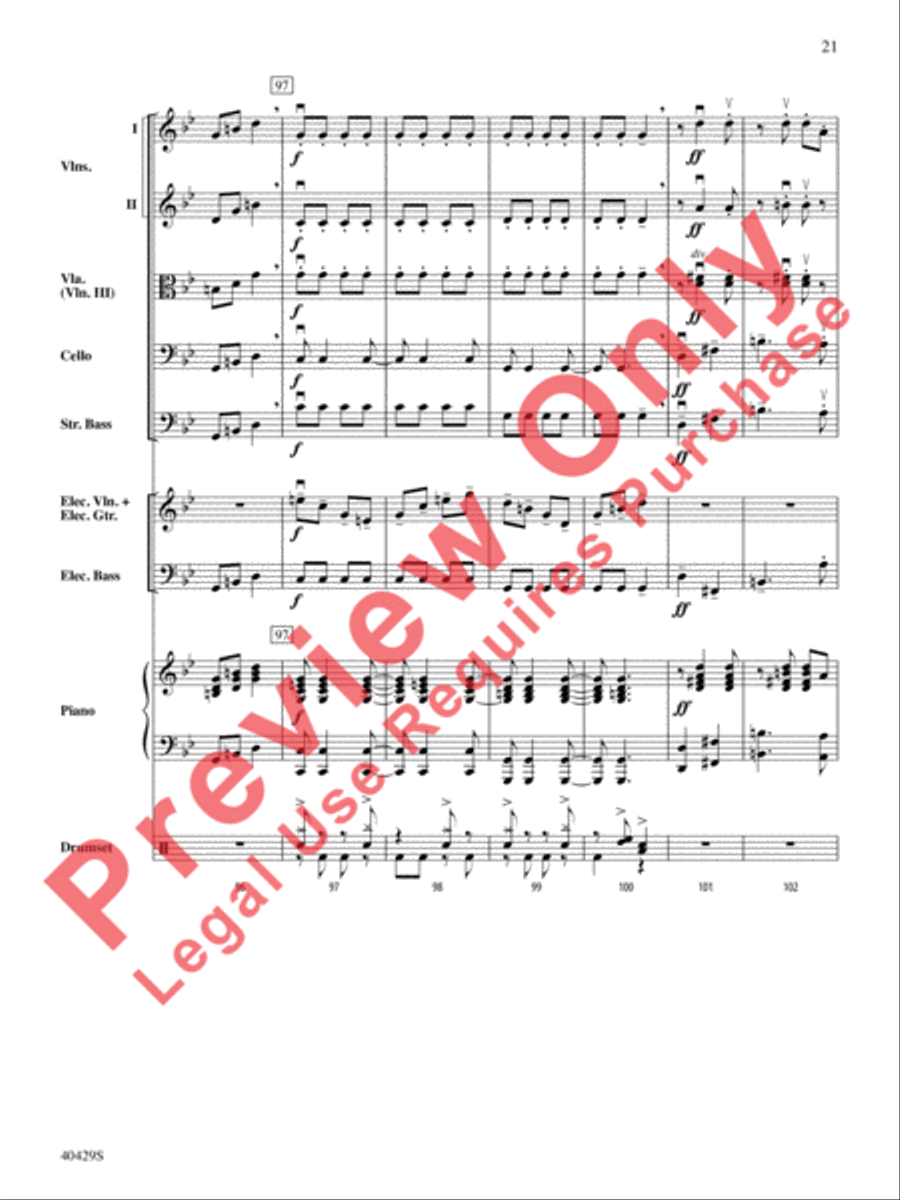 Wish Liszt Wish Liszt String Orchestra scores gallery preview page 22