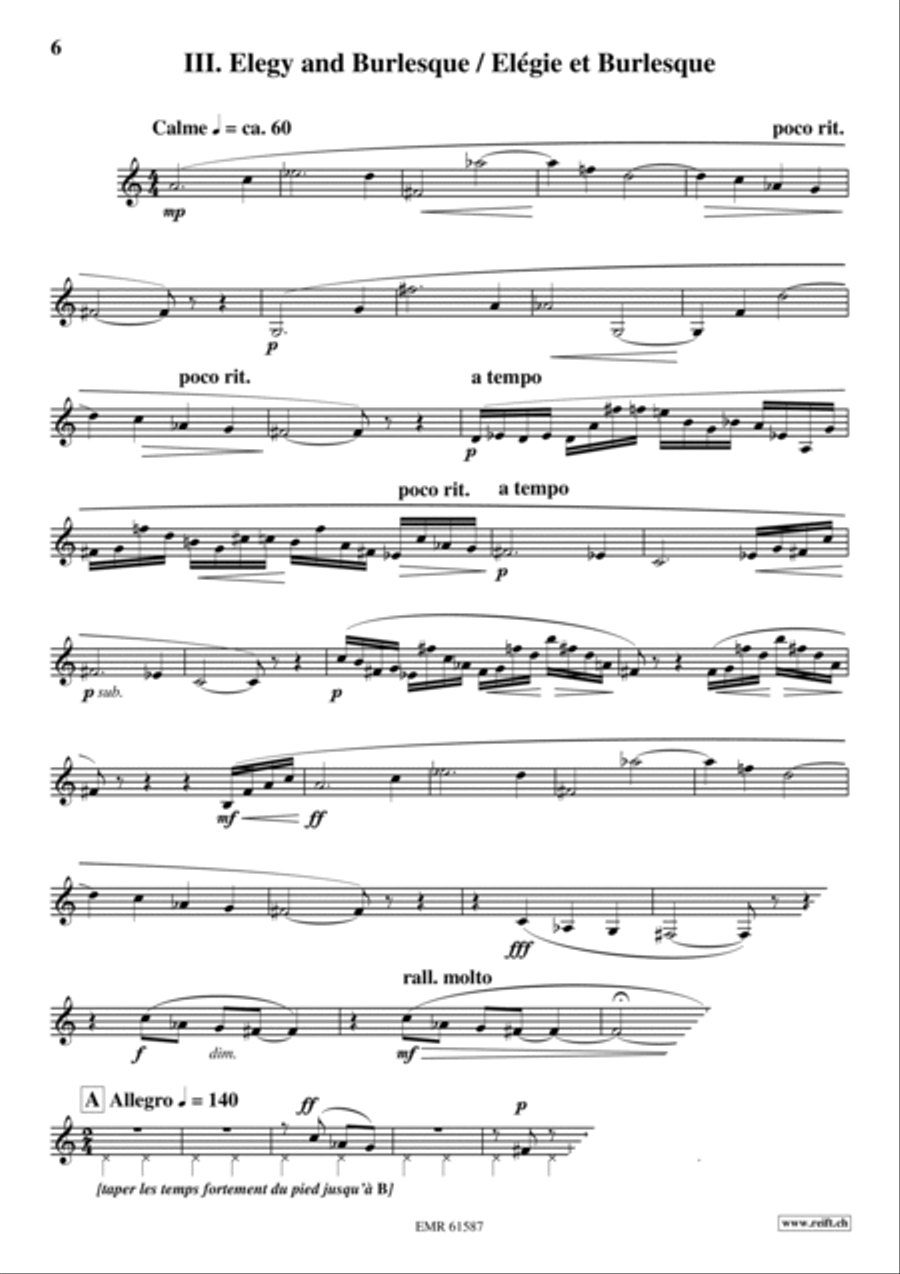 Dystopian Sonata Baritone Horn scores gallery preview page 6
