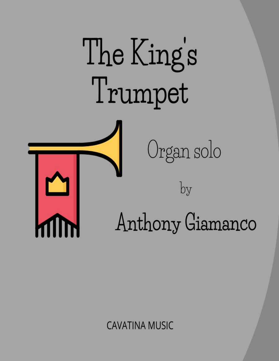 THE KING'S TRUMPET - organ solo Trumpet Solo scores gallery preview page 1