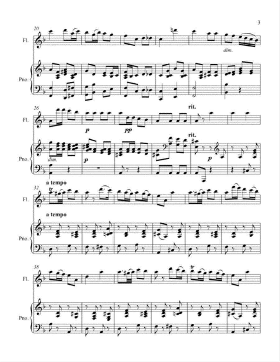 Helen Polka Helen Polka Flute Solo scores gallery preview page 3