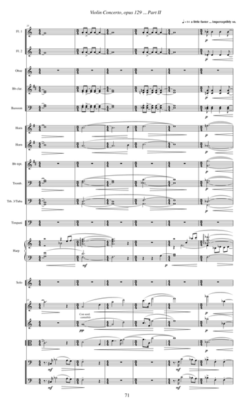 Violin Concerto, opus 129 (2009) Part 2 image number null