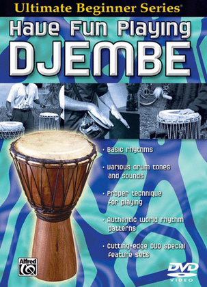 Book cover for Ultimate Beginner Have Fun Playing Djembe