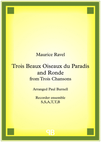 Trois Beaux Oiseaux du Paradis and Ronde image number null