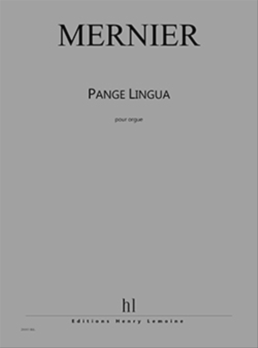 Pange Lingua