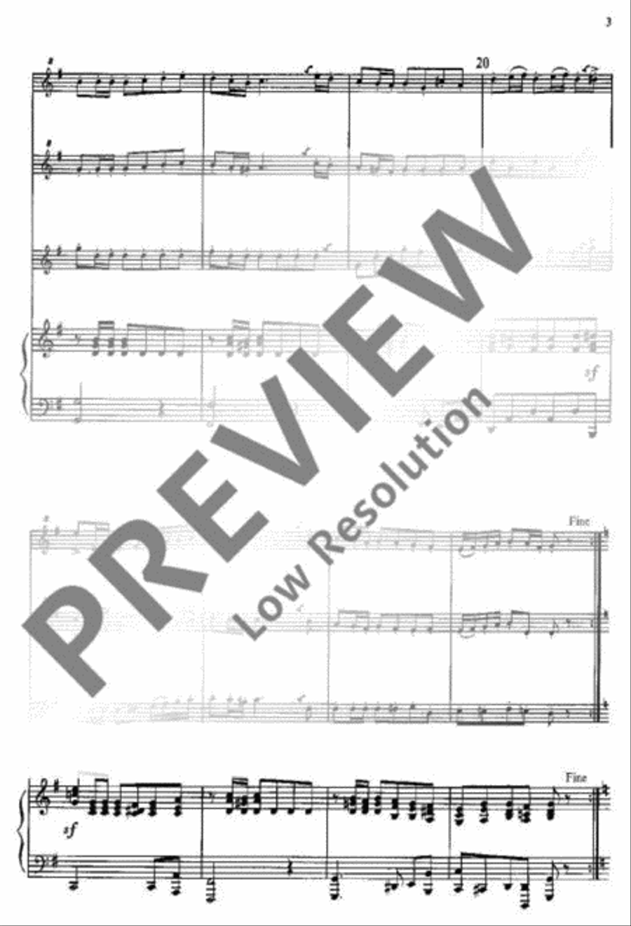 Polonaise SSA scores gallery preview page 4
