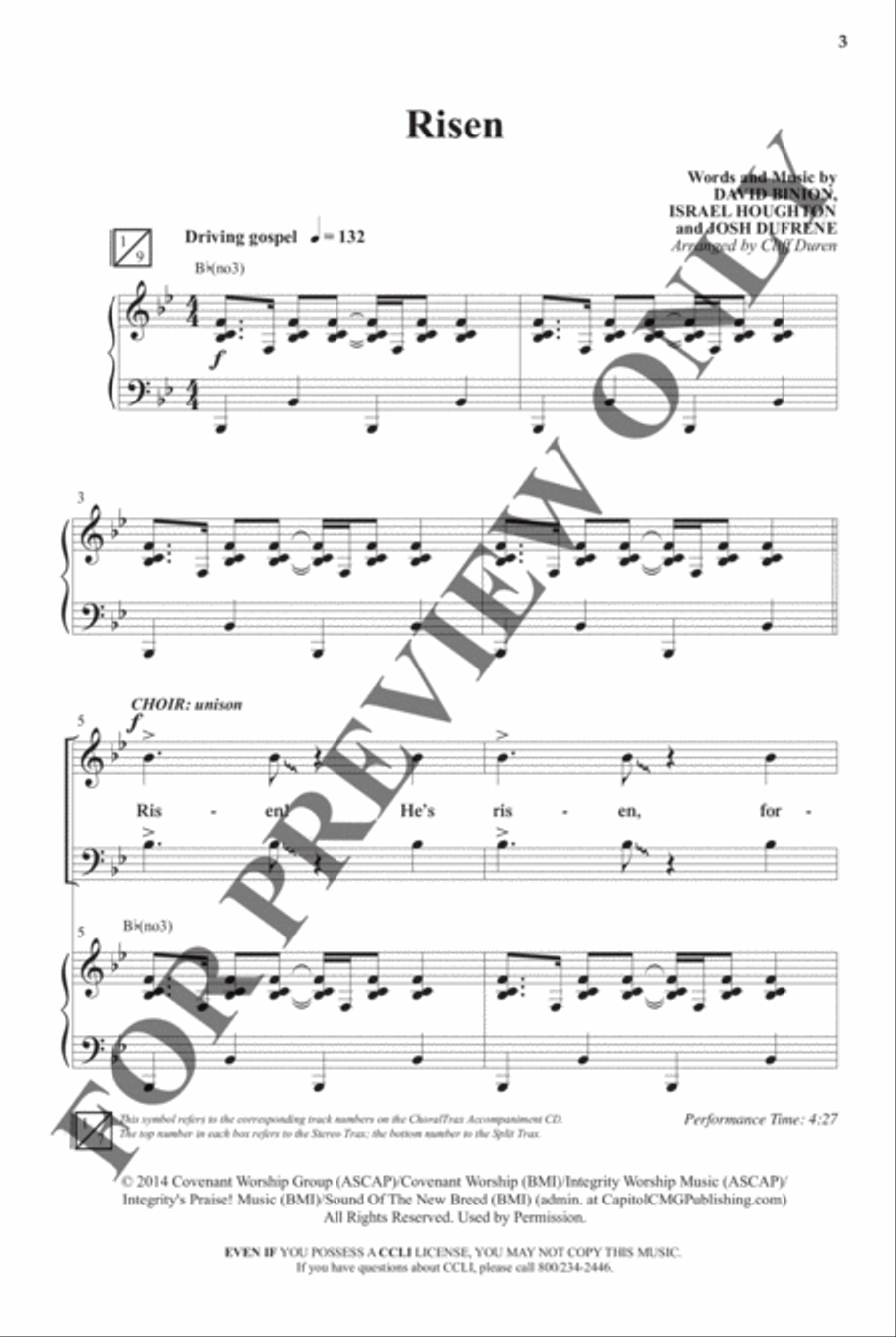 Best-Selling Easter Anthem Pak Vol 1 - Anthem Preview Pak Hymn Anthems scores gallery preview page 3
