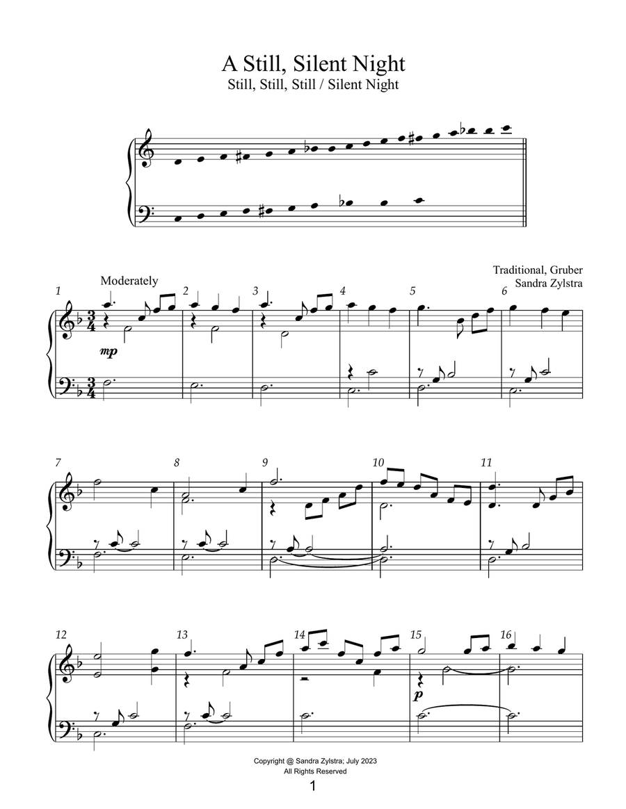 Christmas Bells -Book 1 (3 octave handbells) 3-Octaves scores gallery preview page 4