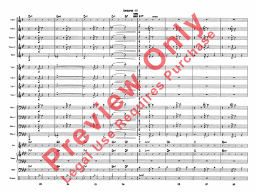 Caravan Jazz Ensemble scores gallery preview page 22