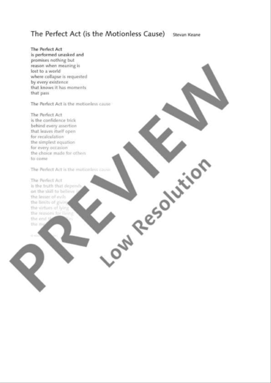 Perfect Act Perfect Act Voice scores gallery preview page 5