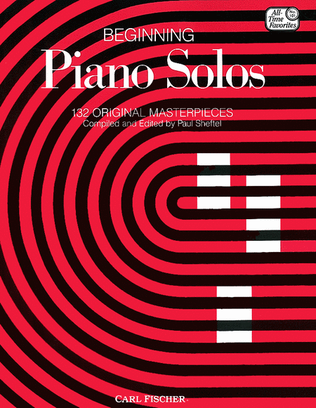 Book cover for Beginning Piano Solos