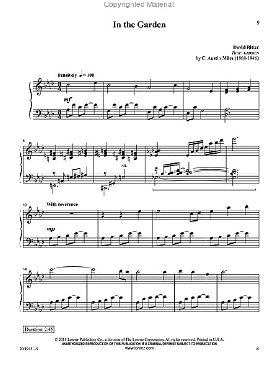 Piano Portraits Piano Solo scores gallery preview page 7