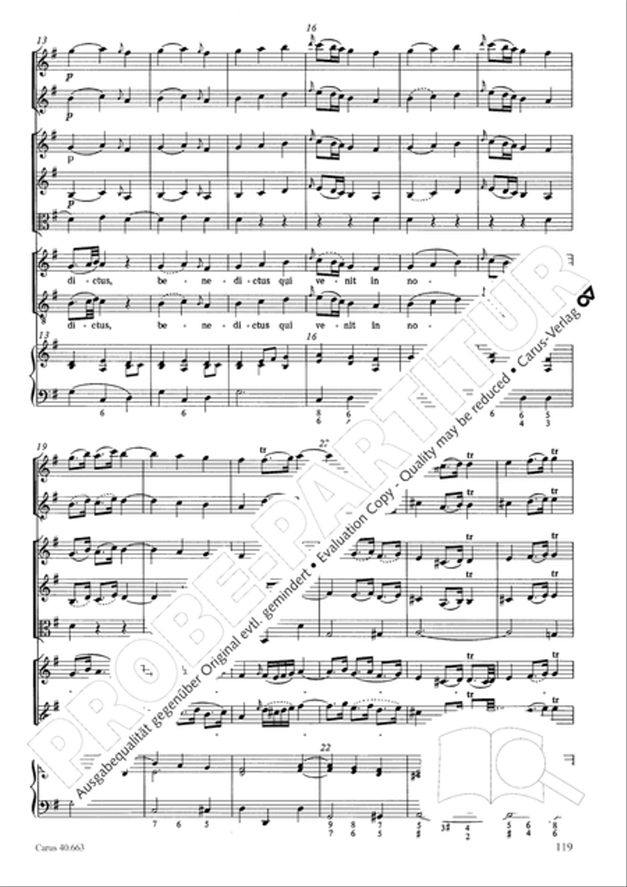 Mass in D minor (Missa in d) ATB scores gallery preview page 135