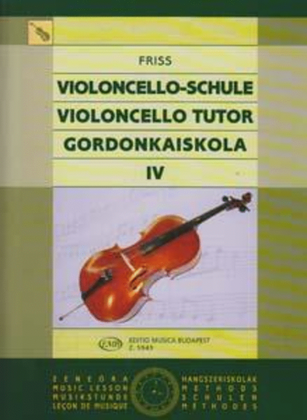 Book cover for Violoncelloschule IV