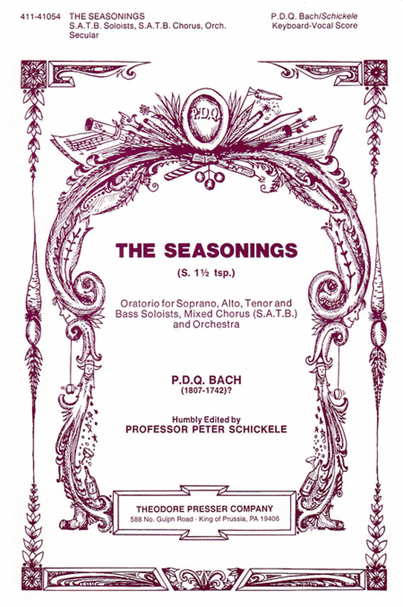 The Seasonings (S. 1½ Tsp.)