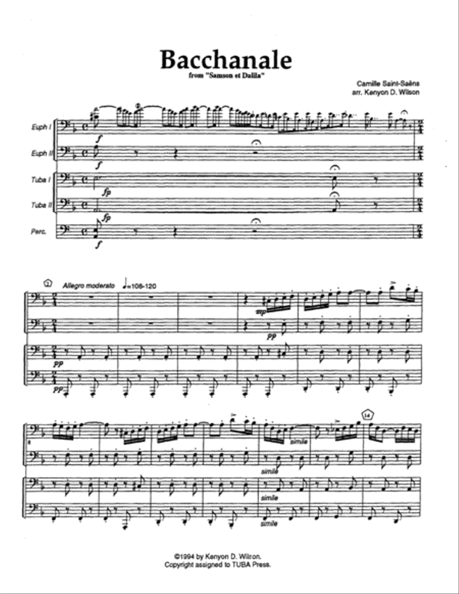 Bacchanale EETT scores gallery preview page 4