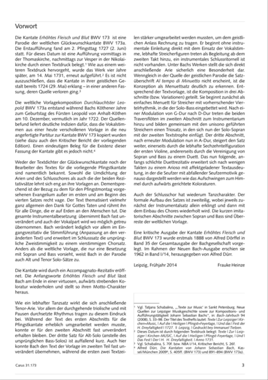 Exalted flesh and blood (Erhohtes Fleisch und Blut) 4-Part scores gallery preview page 4