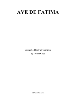 Ave de Fatima