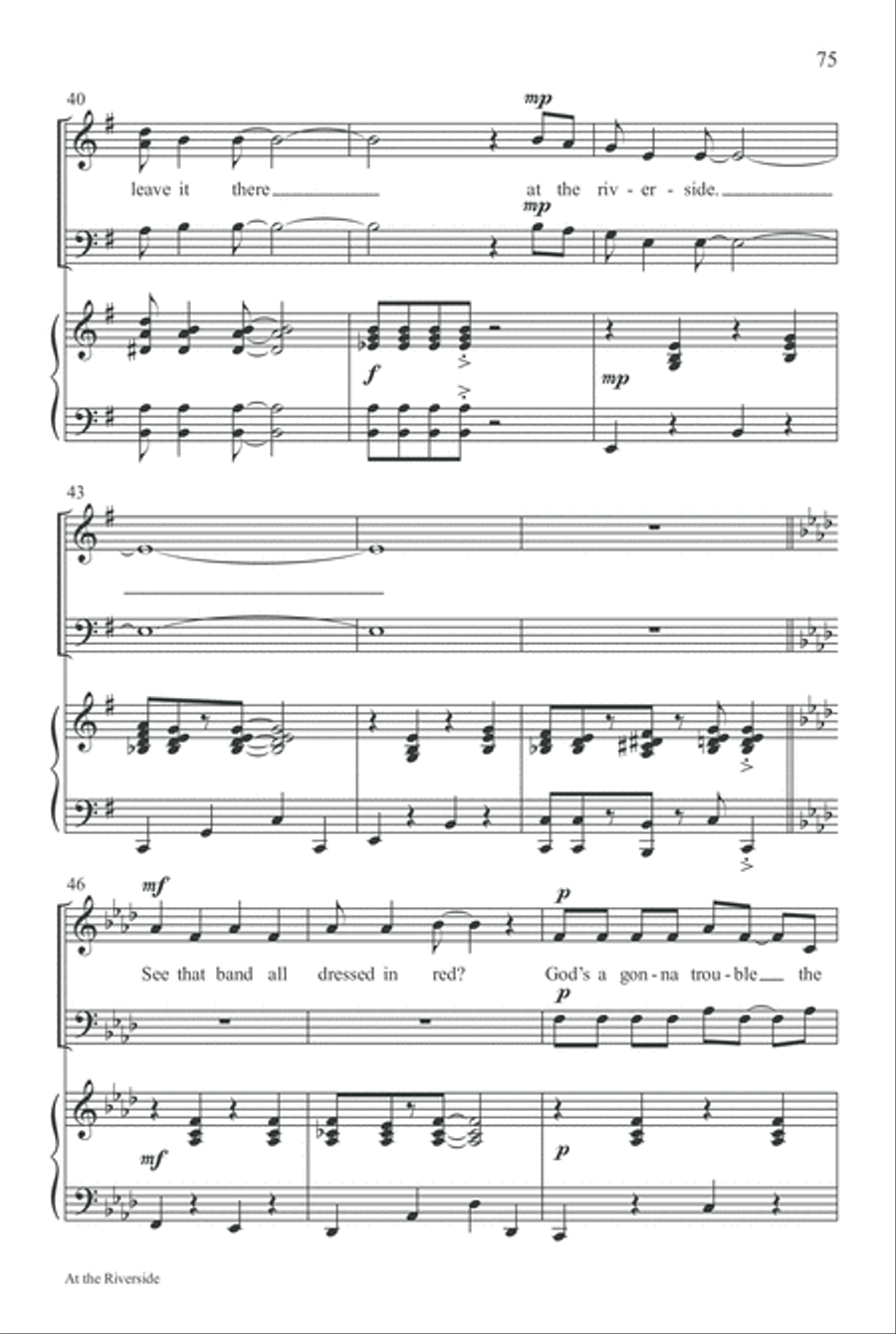 Easy Anthems, Vol. 5 Easy Anthems, Vol. 5 3-Part scores gallery preview page 78