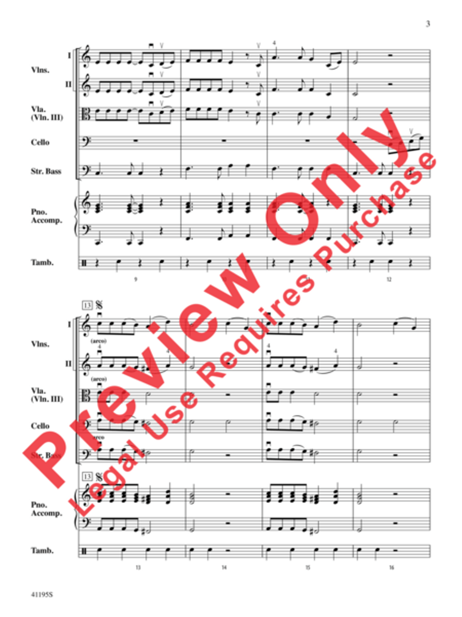 Just Give Me a Reason String Orchestra scores gallery preview page 4