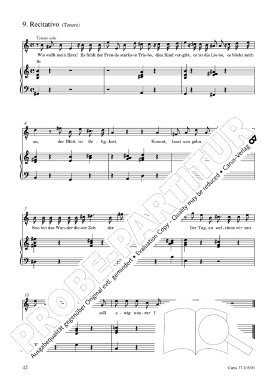 Die Freude der Hirten uber die Geburt Jesu 4-Part scores gallery preview page 43