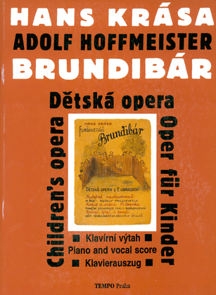 Book cover for Brundibar (1938/43) Opera For Children [cz/g/e] Voc Sc