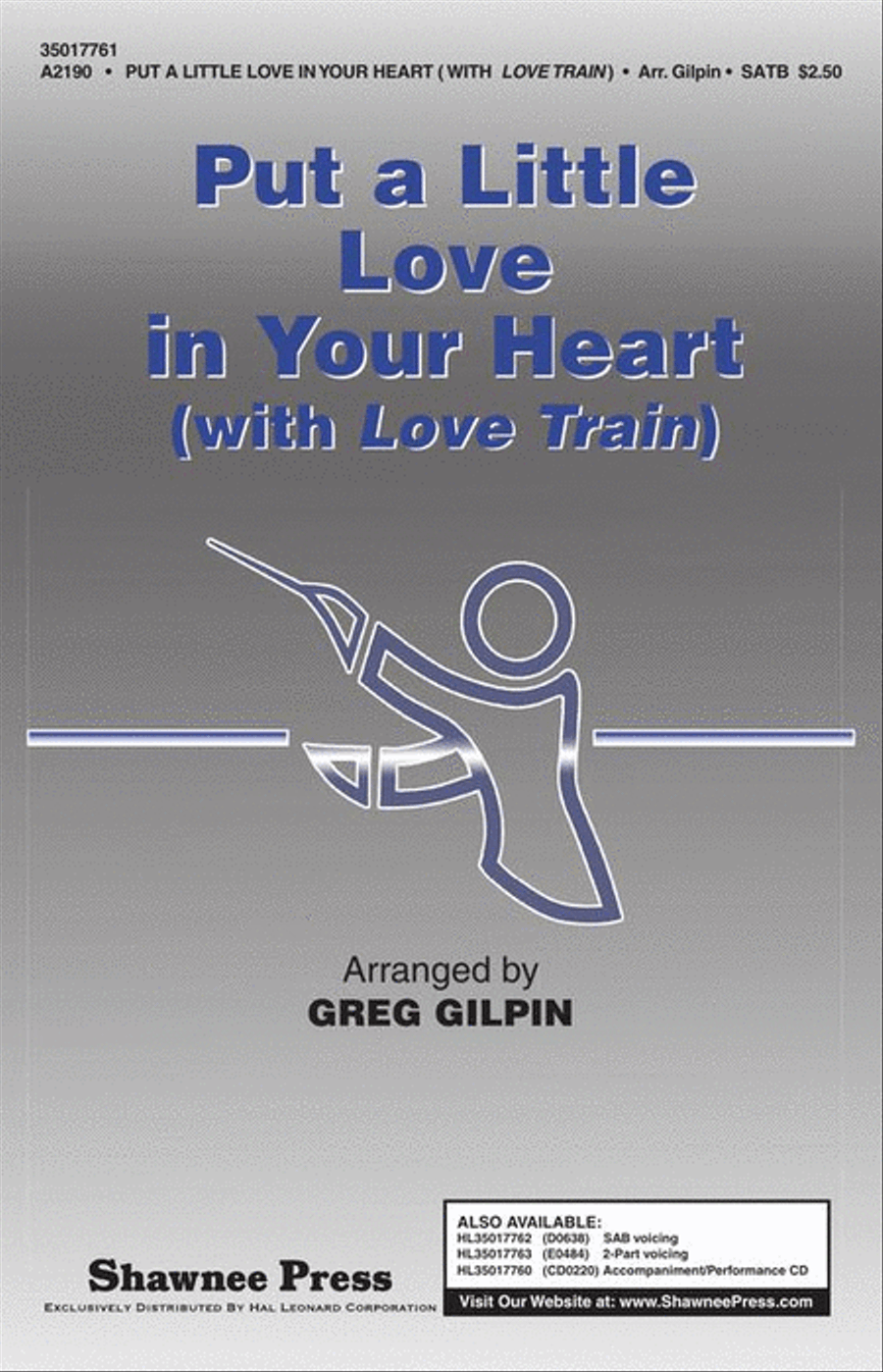 Put a Little Love in Your Heart (with “Love Train”) 4-Part scores gallery preview page 2