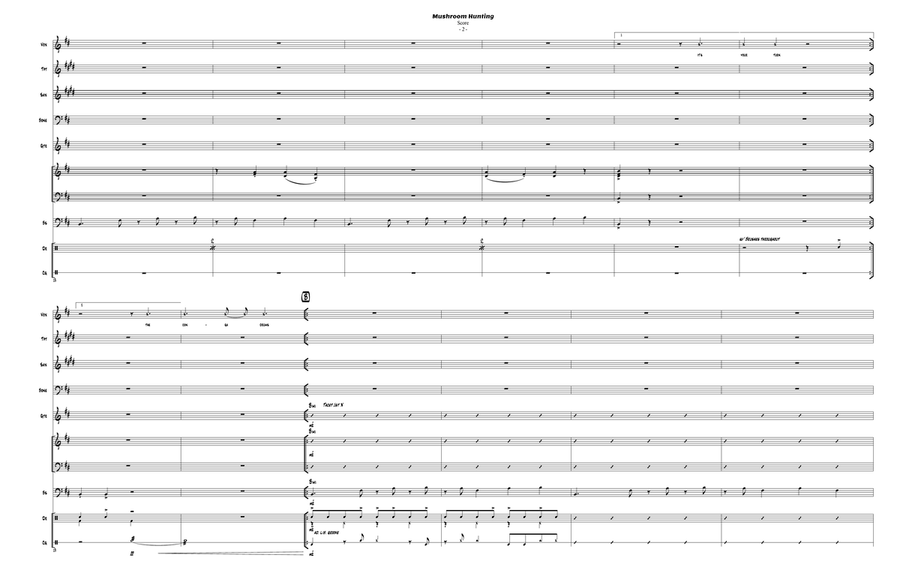 Mushroom Hunting Jazz Ensemble scores gallery preview page 3