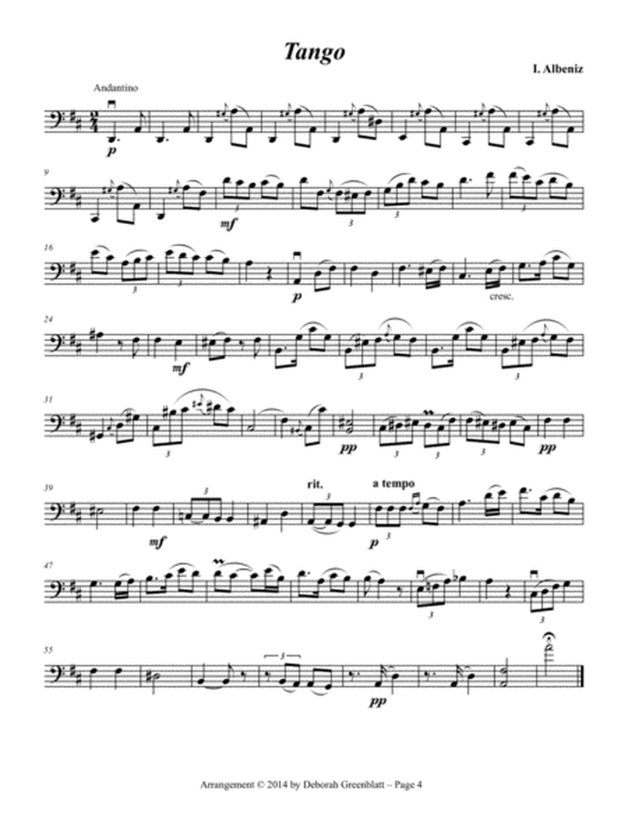 Romantic Trios for Strings - Cello B