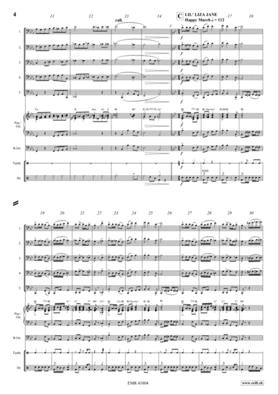 Fascinatin' Gospels Trombone scores gallery preview page 4