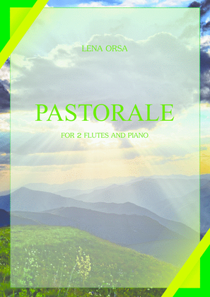 Pastorale for 2 Flutes (Blockflutes) and Piano