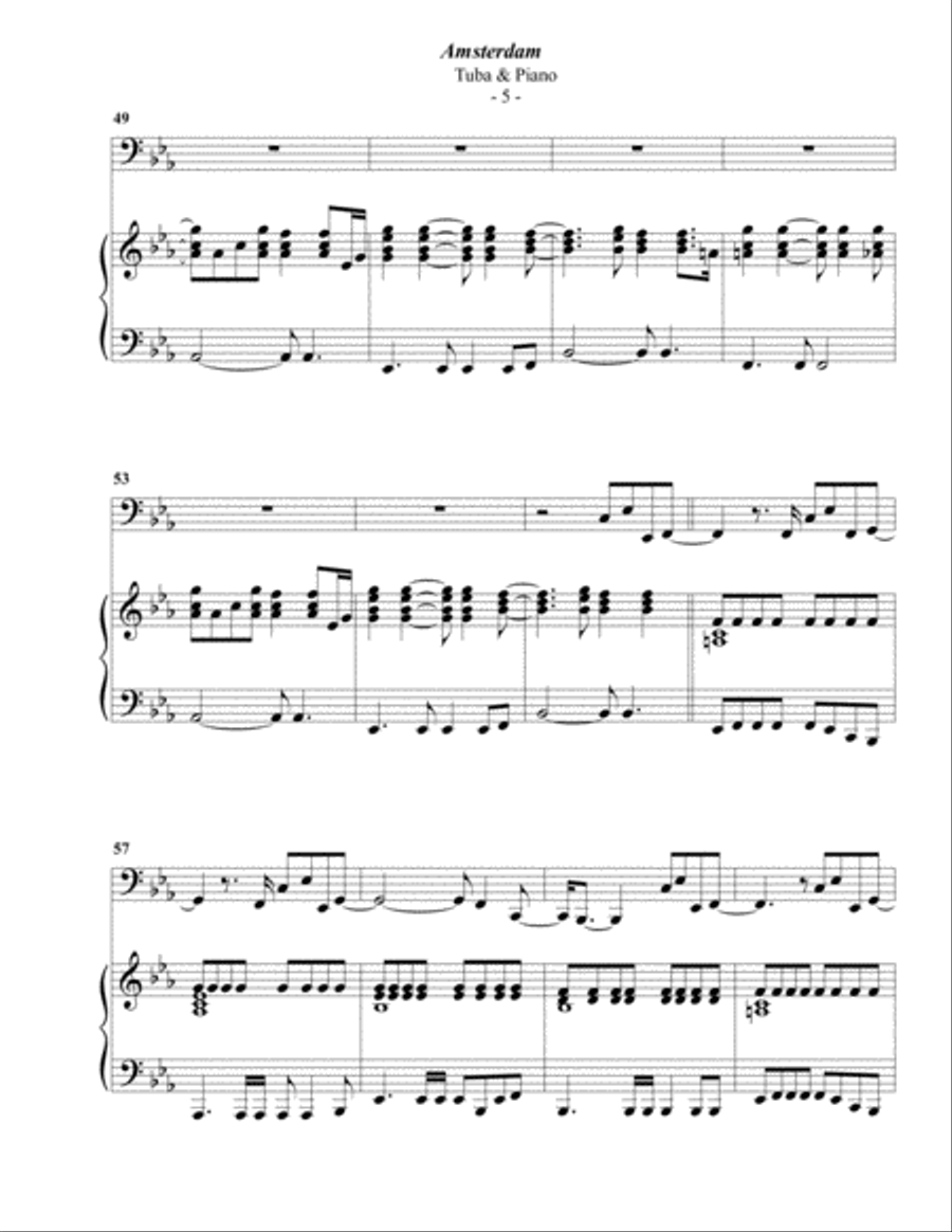 Amsterdam Piano scores gallery preview page 5