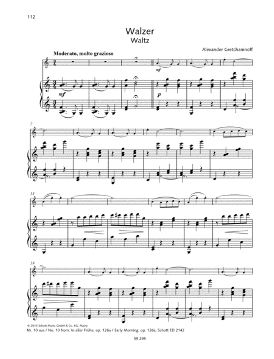 Early Morning, Op. 126a Violin Solo scores gallery preview page 4
