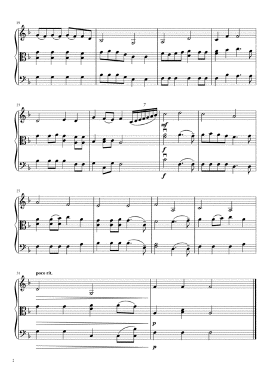 Simple Gifts Simple Gifts String Trio scores gallery preview page 3