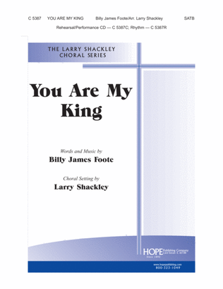 Book cover for You Are My King