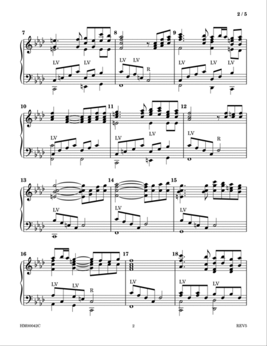 In the Shadow of Golgotha Handbell Choir scores gallery preview page 2