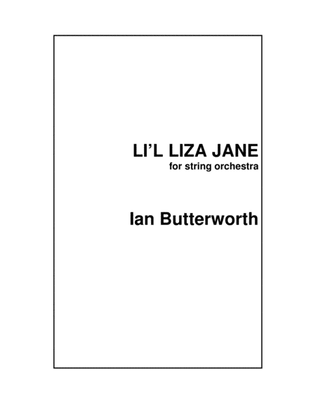 IAN BUTTERWORTH Li'l Lisa Jane for string orchestra