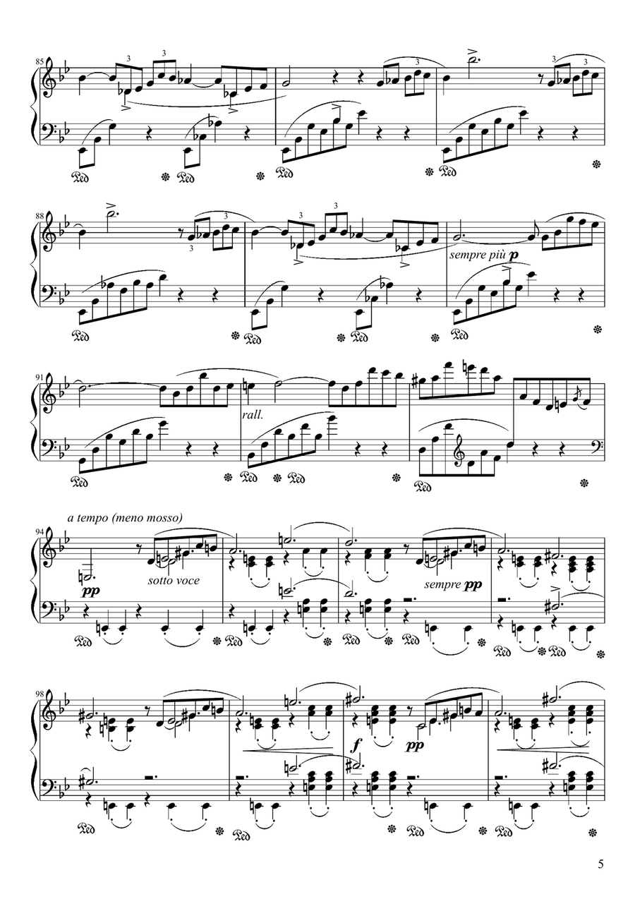 Chopin Ballade No 1 Chopin Ballade No 1 Piano Solo scores gallery preview page 5