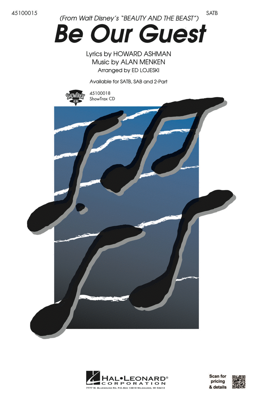 Be Our Guest 4-Part scores gallery preview page 1