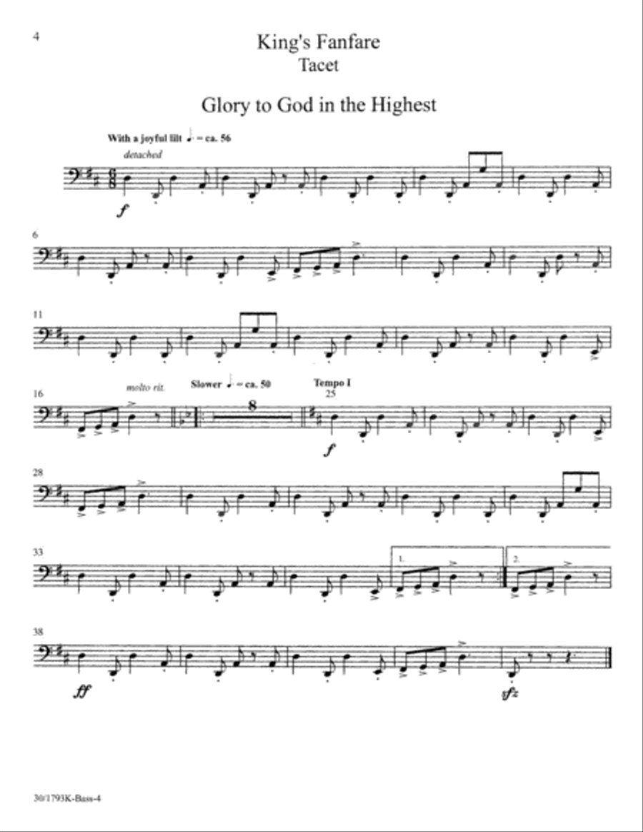 Good King Wenceslas - Inst Parts Choir scores gallery preview page 15