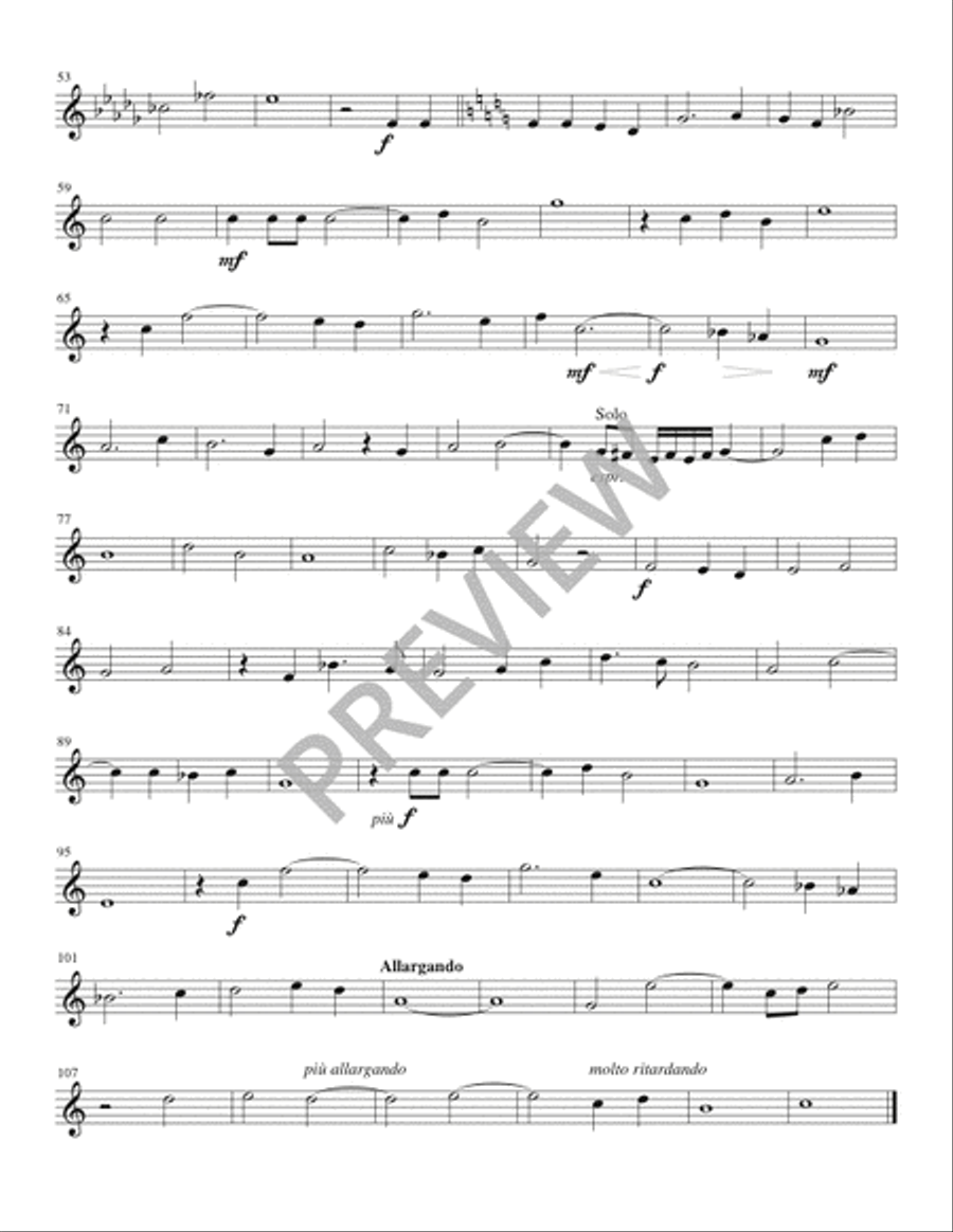 He Shall Give His Angels Charge over You - Instrument edition Oboe scores gallery preview page 5