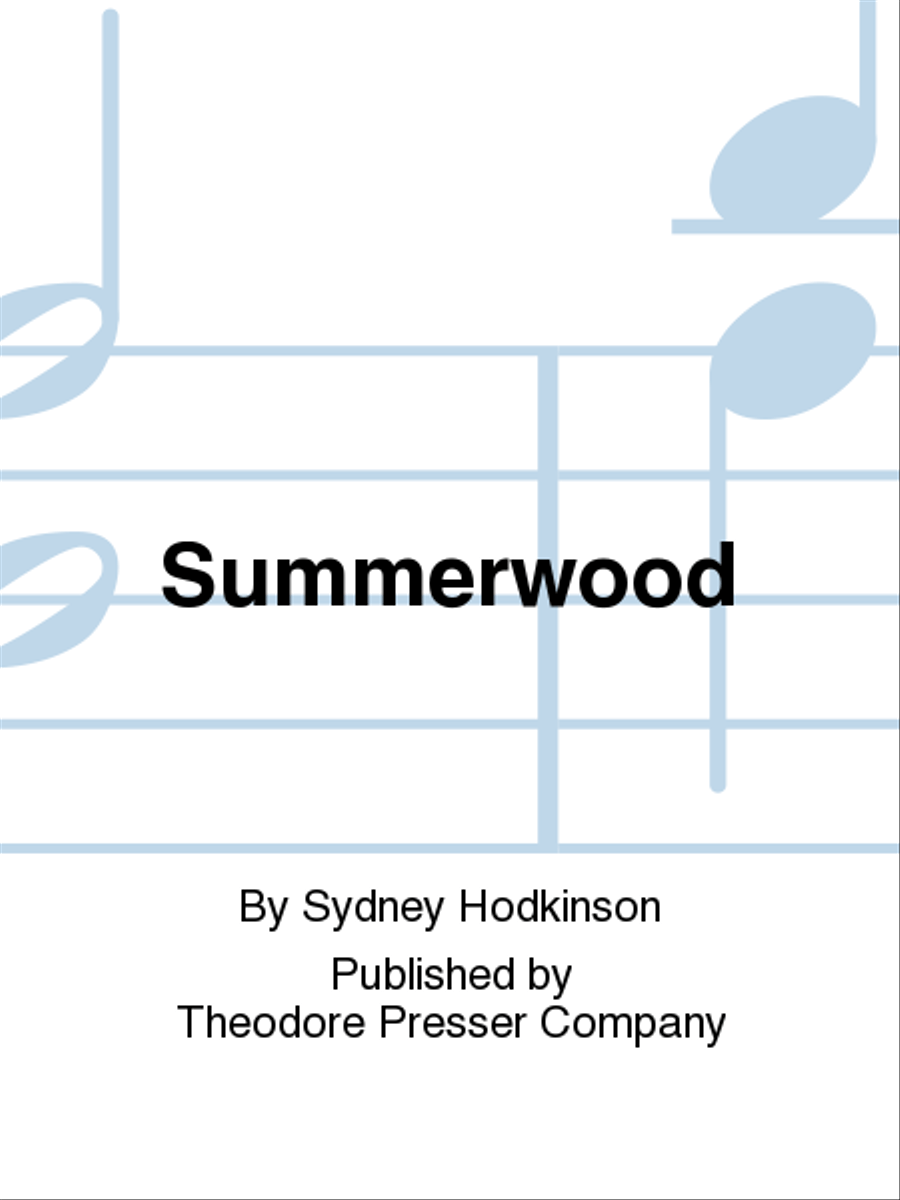 Summerwood Summerwood Chamber Music scores gallery preview page 1