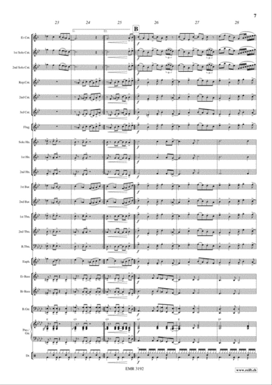 Holiday Season Brass Band scores gallery preview page 8