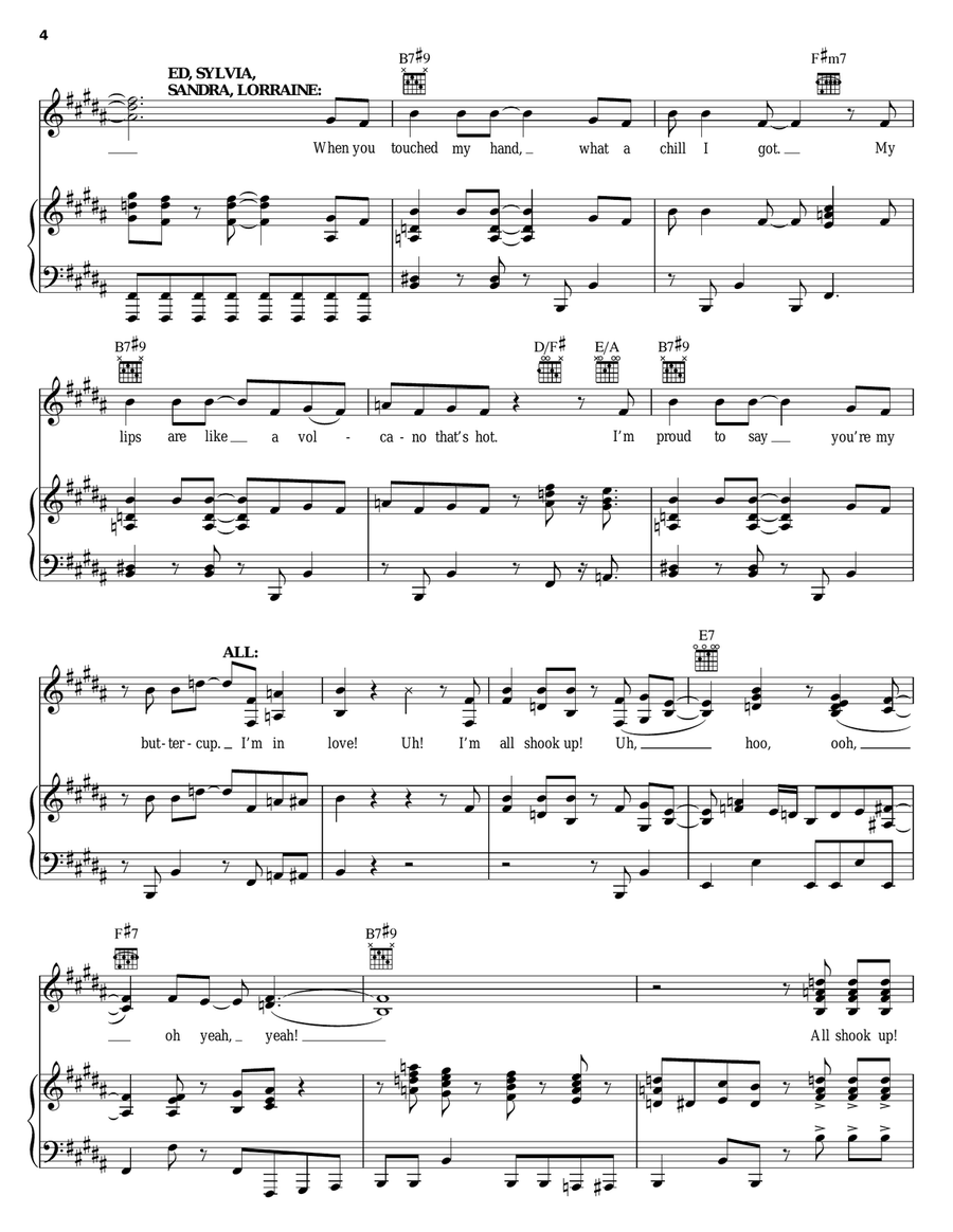 All Shook Up Acoustic Guitar scores gallery preview page 4