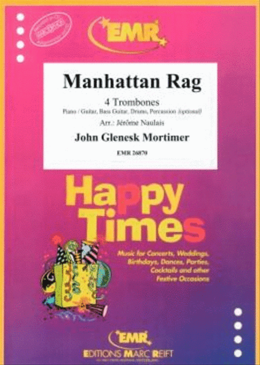 Manhattan Rag Manhattan Rag Trombone Quartet scores gallery preview page 1
