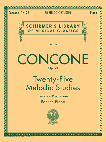 25 Melodic Studies, Op. 24