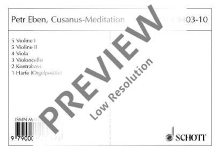 Cusanus-Meditation