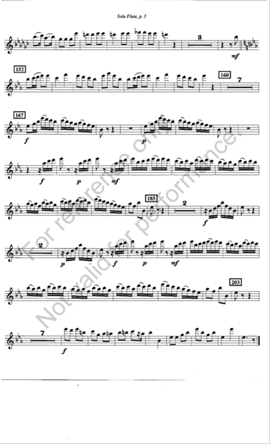 Classical Rondo Flute Solo scores gallery preview page 4