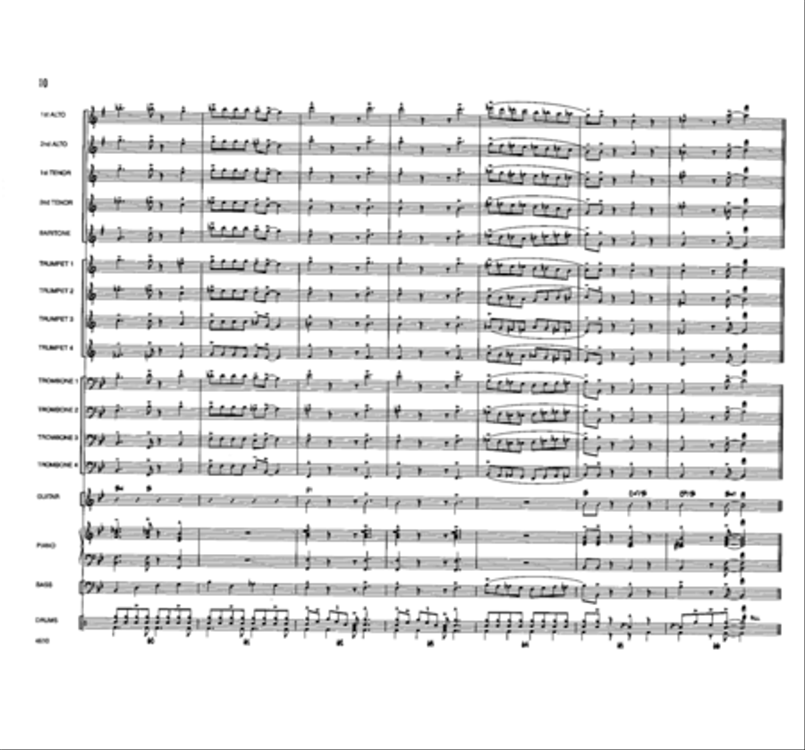 Johnson Rag Jazz Ensemble scores gallery preview page 10