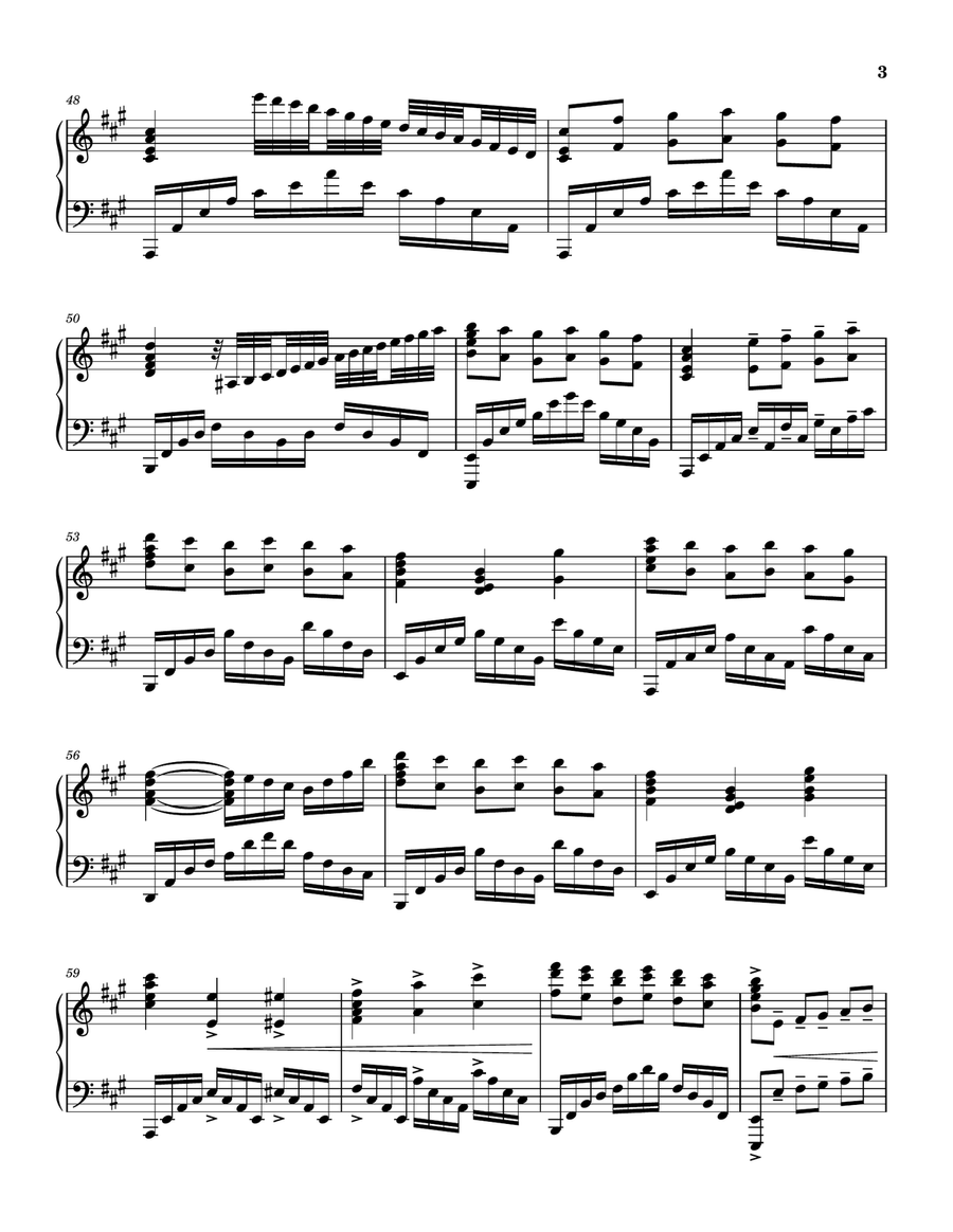 Mia & Sebastian's Theme Piano Solo scores gallery preview page 3