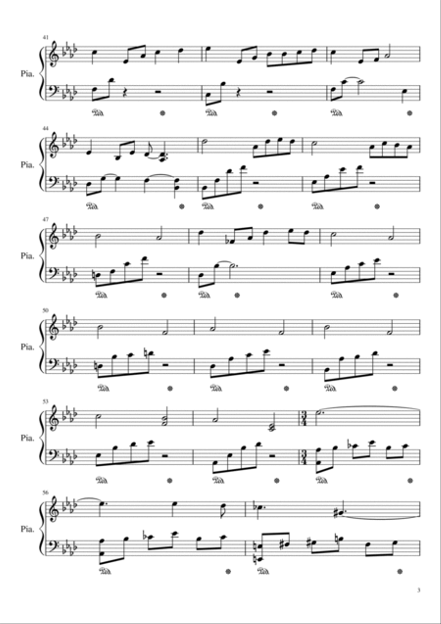 Smootness Piano Solo scores gallery preview page 3